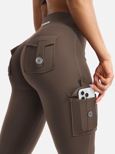 Image of YEOREO CoreFlex Women Workout Flare Leggings