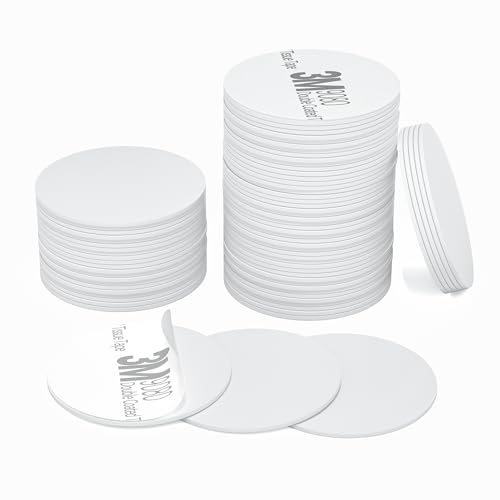 Image of 20 pcs NFC Tags NFC Stickers NTAG215 NFC Tag Sticker NFC Sticker Programmable NFC Chip Home Assistant NFC Tags with Adhesive Back, Compatible with TagMo and NFC Enabled Devices