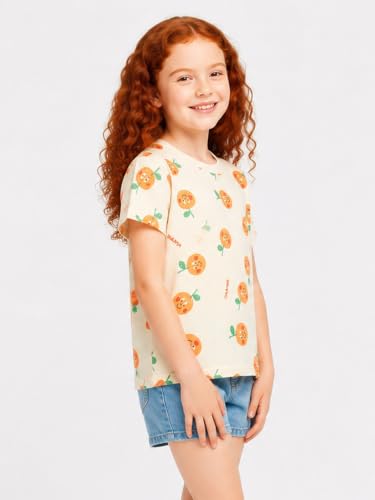 Image of LittleSpring Kids Short Sleeve Graphic T-Shirt 100% Cotton