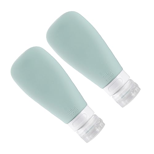 FOMIYES 4 Peças De Garrafa Descartável De Silicone Vazia Garrafa De Silicone Recarregável Garrafa De