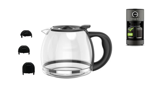 Replacement Coffee Pot, Only Compatible for Cuisinart Coffee Maker DCC1220BKS? NOT for Other brand or other models.