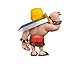 MINIX World of Clash - Barbarian - Sammelspiel Icon Figur für Fans