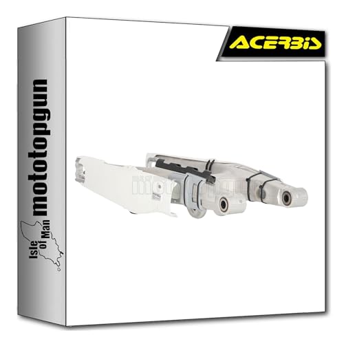 Couvercle fourche Teketmagnet Acerbis blanc pour Husqvarna FC 350 de 2014 à 2022