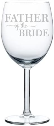 MIP Wine Glass Goblet Gift Father Of The Bride (17 oz Stemless)