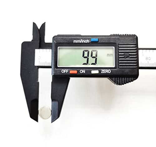 RarEarMag Refrigerator Round Small Magnets Powerful Permant Disc 10mm x 0.8mm Neodymium Magnet for Hold Tools, Hang, Pickup Screws, Classroom, DIY, Home Application (100)