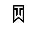 Tiger Wood 6" Tall Logo Decal Sticker for Cars Laptops Tablets Skateboard - Black