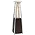 ARLIME Pyramid Patio Heater, Outdoor Propane Patio Heater w/Protective Cover, Dump & Flame-out Protection, 10000 BTU Space Heater for Terrace, Patio, Backyard, Garden (Black)