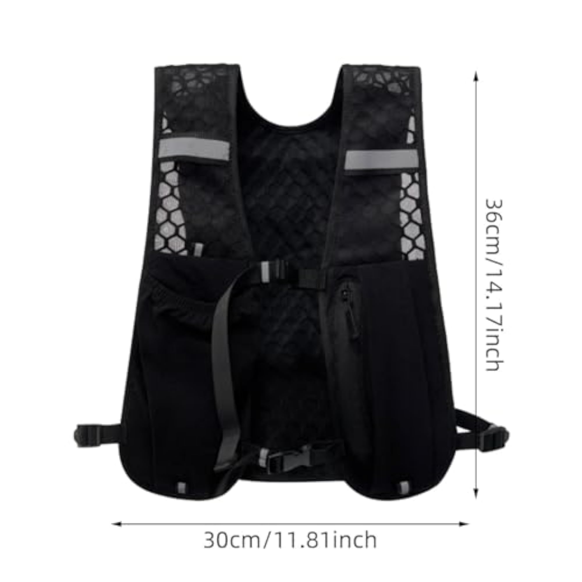 Hydration Vest for Men & Women Reflective Water Pack
