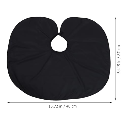 Capa para Corte y Tinte de Cabello Negra Tofficu miniatura 2