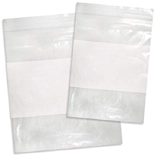 1000 Zipper Block Bags Resealable Plastic Baggies 2