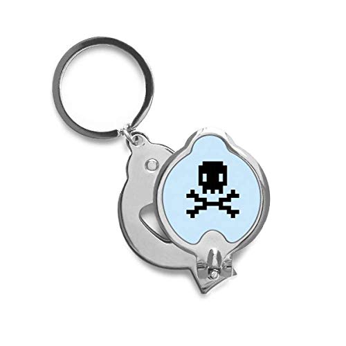 Coupe-ongles pirate skull pixel idéal pour vos vacances