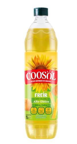 COOSOL - Aceite de Girasol, Especial Freír. Botella 1 l