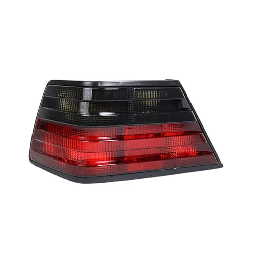HZTKXADV Car Rear Bumper Tail Light Smoke Tail Brake Lamp Tail Lamp Shell Cover for Benz W124 E Class 1986 1987 1989 1990-1995