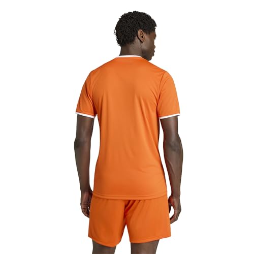 adidas Herren Entrada26 Jersey Shirt, Team orange/White, L Tall – Ansicht 4