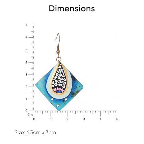 Image of Boho Chic Earrings Collection - Colorful Tassel, Chandeliers, Hoops & Huggies for Women