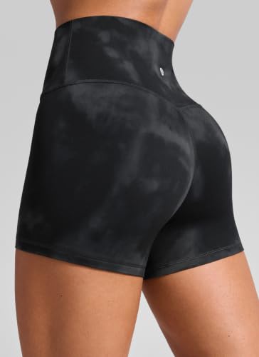Image of CRZ YOGA No Front Seam Biker Shorts 4 inch | Butterluxe, Extremely Soft, Gentle Compression, Yoga, High Waisted, for Women