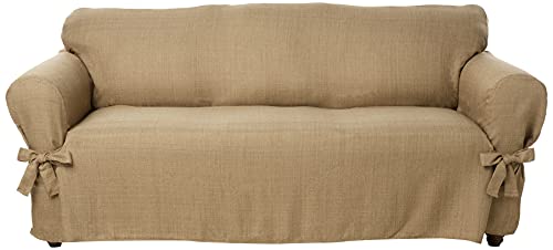 SureFit Mason Relaxed Fit Sofa Slipcover in Cocoa #TOP29