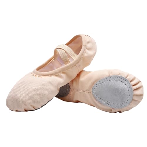 Ballet Shoes for Girls Ballet Slippers Canvas Ballet Dance Shoes for Toddler/Little Kid/Big Kid