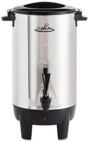 30-Cup Percolating Urn, Stainless Steel by OGF (Catalog Category: Office Maintenance, Janitorial & Lunchroom / Food & Beverage)