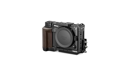 Tilta Full Camera Cage Compatible with Nikon ZR | Modular Full or Half Cage | ARCA Bottom Plate Cable Clamp | Cold Shoe Receiver M3 1/4-20 and 3/8-16 Mounting Points | Black