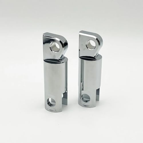 Plaques pied pédales moto Softail et support de rallonge 2-1/2" - 4