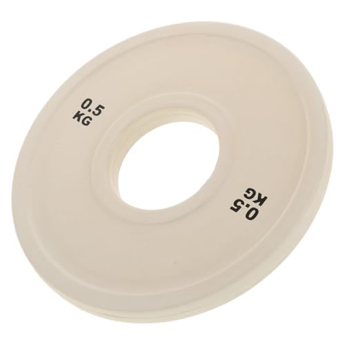 Disques de poids 0,5 kg anti-choc plaques de fraction Mikinona pour musculation