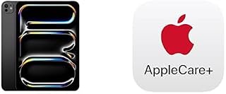 Apple iPad Pro 11-inch (M5): Ultra Retina XDR Display, 2TB, Landscape 12MP Front Camera/12MP Back Camera, Wi-Fi 7 with Apple N1, Face ID, All-Day Battery Life — Space Black with AppleCare+ (2 Years)