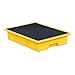 Plastic Leak-Proof Platform, Laboratory Benchtop Control Tray, Oil Drum Capacity Grid Tray for Industrial Use (49x35x9cm/19.3x13.8x3.5in)