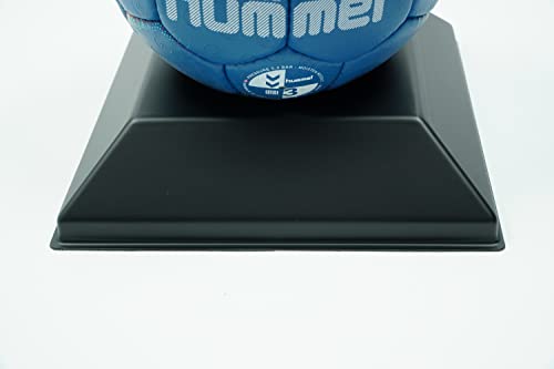 EH Design Ballhalter I Exzellente Ball Ständer Halterung für Fußball, Basketball und Volleyball, Hochwertige Ballablage im schlichten und minimalistischen Design, Geschenk für Sportliebhaber (Schwarz)