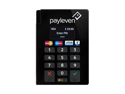 Chip/pin bt card reader retail