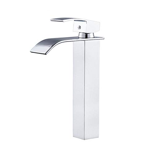 VZJSLT Modern Faucet Traditional Kitchen Sink Faucet 360 Â°Faucet Household Faucet Retro Faucet Bathroom Faucet Square Faucet Waterfall Faucet Cold Water Basin Faucet Above Counter Basin Faucet