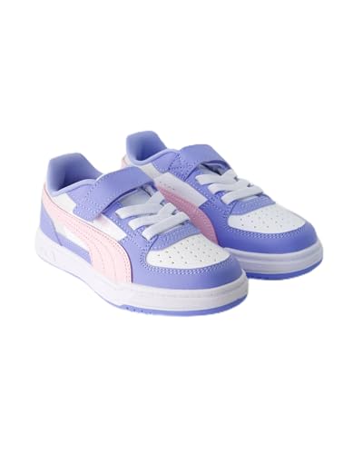 PUMA CAVEN III Block AC+ PS   Zapatillas Deportivas, Lavanda intensa, Rosa Perla, Blanco, Talla 1 UK Niño, Lavanda intensa, Rosa Perla, Blanco, 33 EU