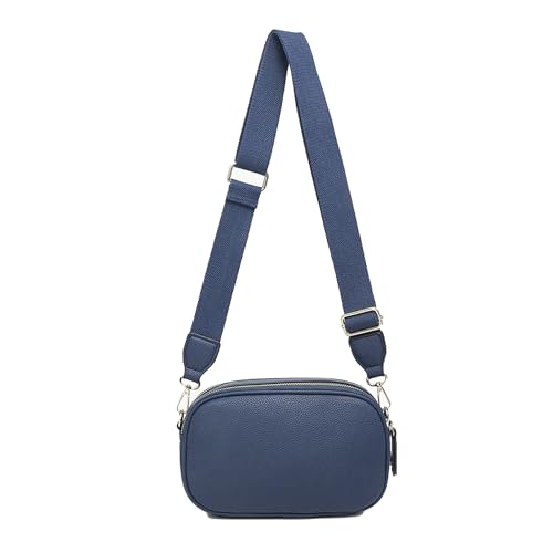 JEN & CO. Sky Women's Belt Bag Crossbody Clutch Purse With Adjustable Removable Strap Vegan Leather Dusty Pink3