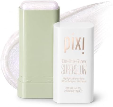 Pixi ON-THE-GLOW SuperGlow Cream Highlighter Stick, Dewy | Ice Pearl