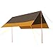 CAIJUN Tarp Camping Zelt wasserdichte Regenschutz Shelter Sonnensegel Draussen Überdimensional Strandmarkise Pergola Wasserdicht Sonnenschutz, 3 Arten, 2 Größen (Color : A, Size : 5.5x4.4m)