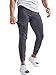 GINGTTO Mens Golf Joggers Pants Slim Fit 7/8 Dri Fit Golf Pants Stretch Quick Dry 28inch Inseam Gray 30
