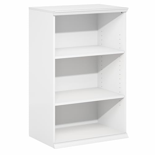 Image of Furinno FANO Closet Organizers and Storage, 3-Tier Closet Organizer with Adjustable Shelves, Stackable Open Shelf Closet Shelves, 15.9 x 23.6 x 36.2 for Wardrobe, Bedroom, Living Room, White