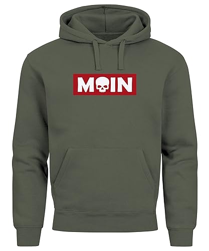 Neverless Hoodie Herren 'Norway Explore' – Mit Norwegischer Flagge, Kapuze, Aus 80% Baumwolle, Regular Fit, Bis 4XL