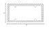 Cruiser Accessories 30830 Diamond Plate License Plate Frame, Chrome