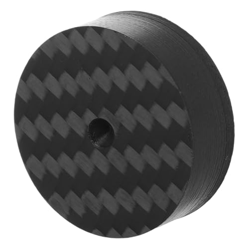 ARTIBETTER Vibration Dampening Speaker Isolation Feet Carbon Fiber Speaker Base Pad Secure Support for Speakers Noise Reduction for Purer Sound