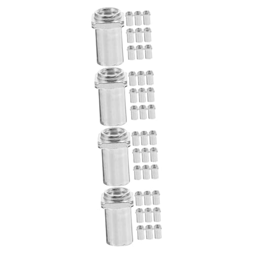 VICASKY 4sets Drum Mounting Tom Swivel Nuts Kit Floor Drum Spare Parts Replacement 10pcs*4