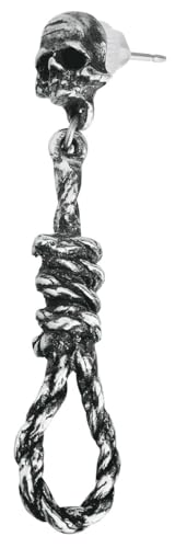 Alchemy Gothic (Metal-Wear) Hang Man's Noose Single Earring
