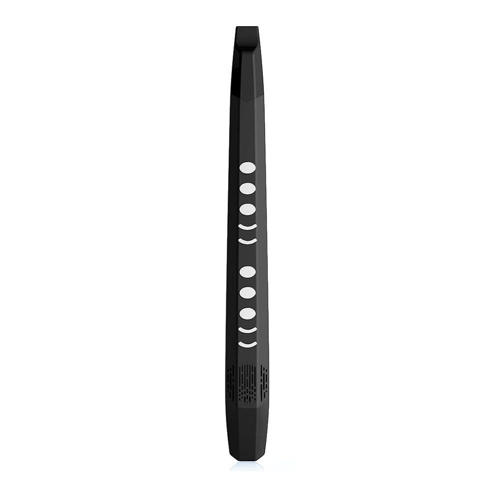 Lecreatekit Saxofón eléctrico de flauta soplante, 12 tonos con pantalla LED y salida midi, instrumento de viento electrónico transponible para interpretación musical