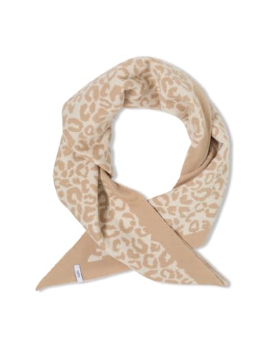 Foulard triangulaire Leo Femme Cecil 5706562 écharpe motif léopard