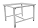 Produktbild Metallbau Rüdiger Sent Waschmaschinensockel 40cm verstärkt ohne Ablage, voll verschweißtes Stahlgestell dadurch extrem stabil, Füße umlaufend an den Stahlrahmen geschweißt, 20mm verstellbare Füße
