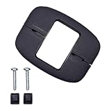 Les pinces résistent aux intempéries : UV, gel, etc. Leur structure arrondie les protège des coupures accidentelles. Les vis sont logées dans les trous de fixation et protégées par des capuchons.