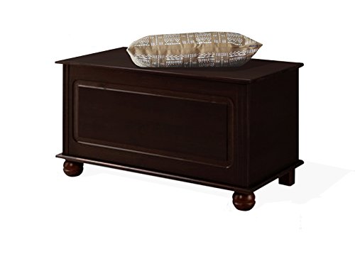 Preisvergleich Produktbild LifeStyleDesign Truhe, Holz, Braun