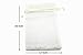 QIANHAILIZZ 50 Pack 12 x 16 Inch Drawstring Jewelry Gift Organza Bags Plant Covers Plants Protection Bag D5B (ivory)