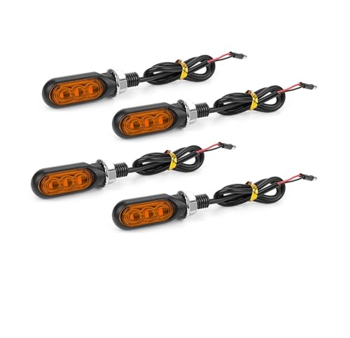 Clignotant LED moto à flux séquentiel ambre pour optimiser votre visibilité sur chopper