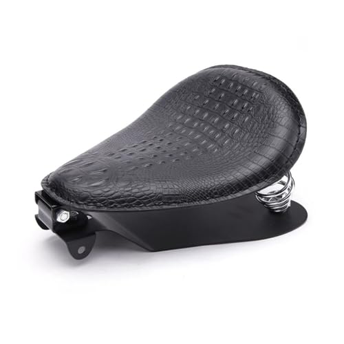 Asiento individual de motocicleta Bobber sillín retro negro para XS650 Custom